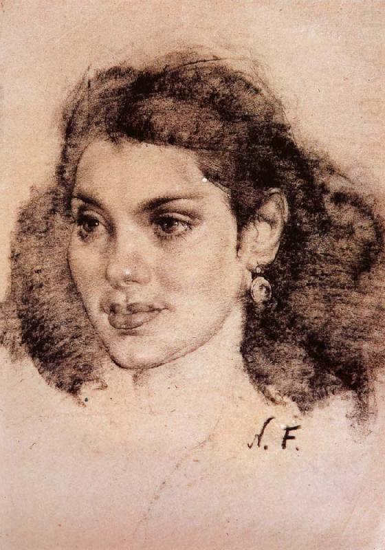 Mexican girl, Nikolay Fechin